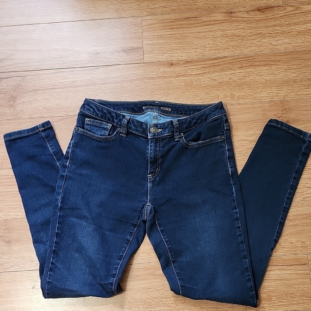 Michael Kors Dark Blue Skinny Jeans